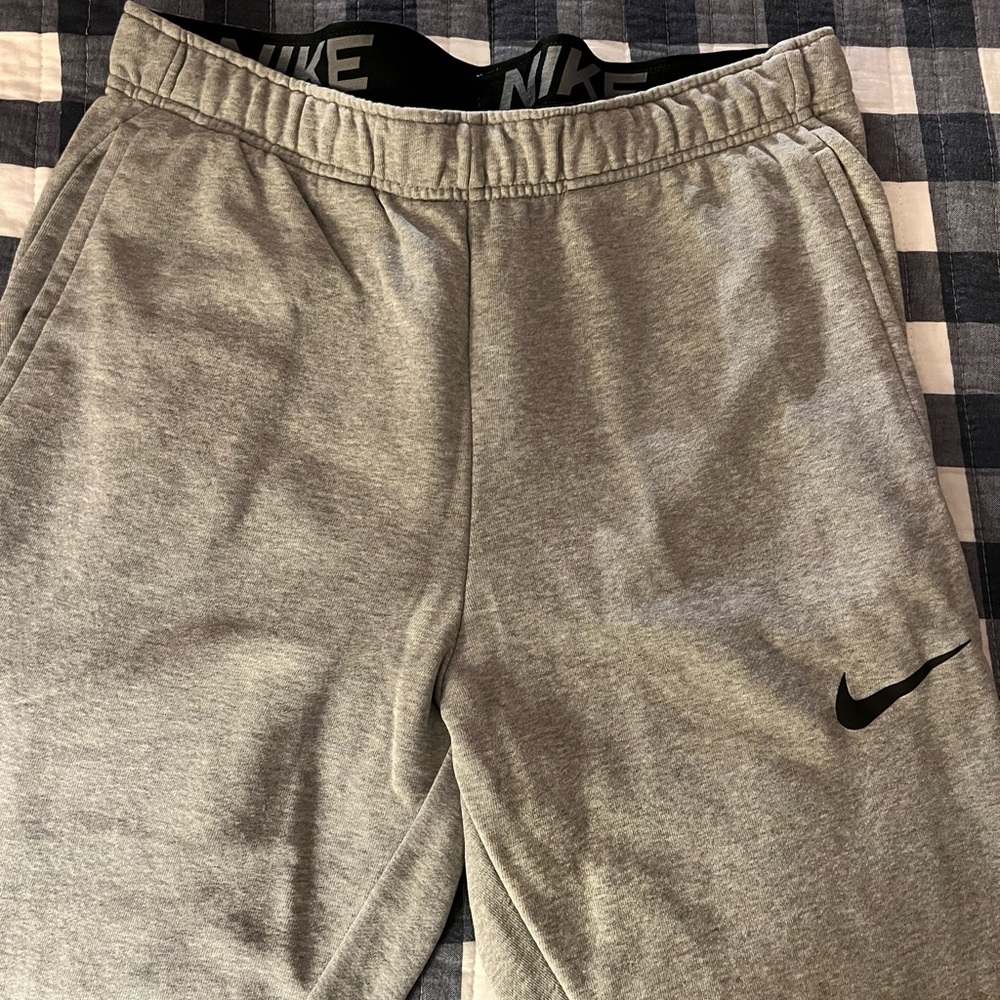 Grey Nike Dry Fit Joggers